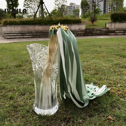Baguettes ruban mariage satin bicolore