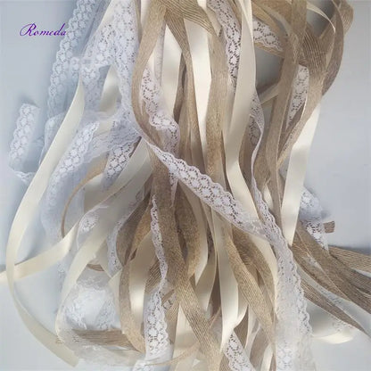 Rubans de sortie mariage avec clochettes