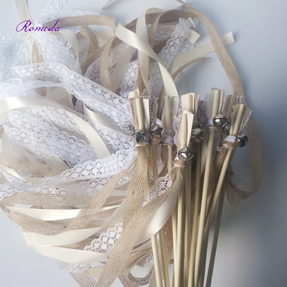 Rubans de sortie mariage avec clochettes