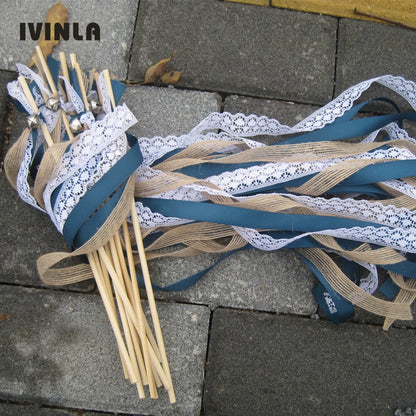 Rubans de sortie mariage avec clochettes