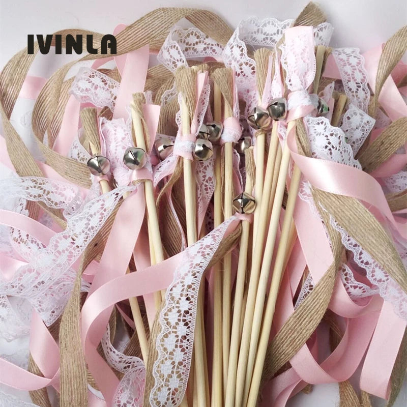 Rubans de sortie mariage avec clochettes