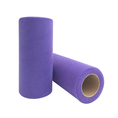 Rouleau de Tulle Mariage 15 cm - 40 Coloris
