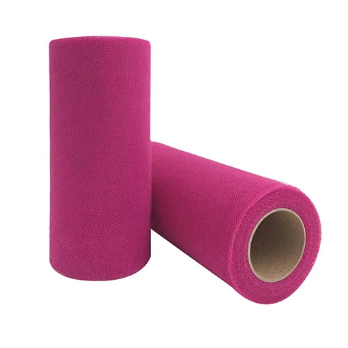 Rouleau de Tulle Mariage 15 cm - 40 Coloris