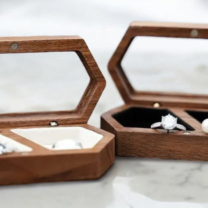 Boite alliance mariage bois — vue 2