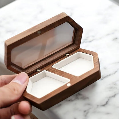 Boite alliance mariage bois — vue 3