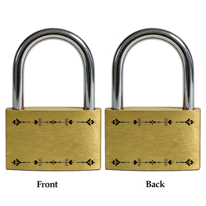 Cadenas d'amour personnalisé gravé