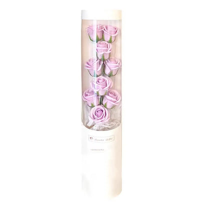 Rose Éternelle LED sous Cloche