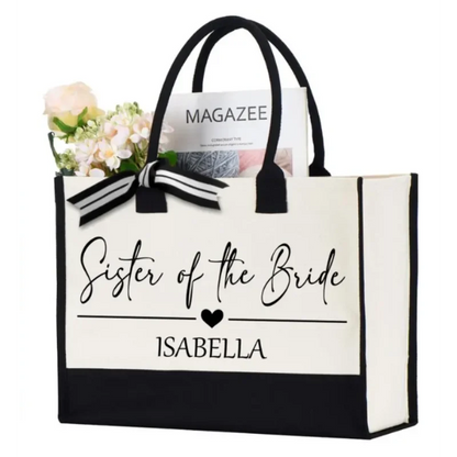 Tote bag EVJF personnalisé au prénom