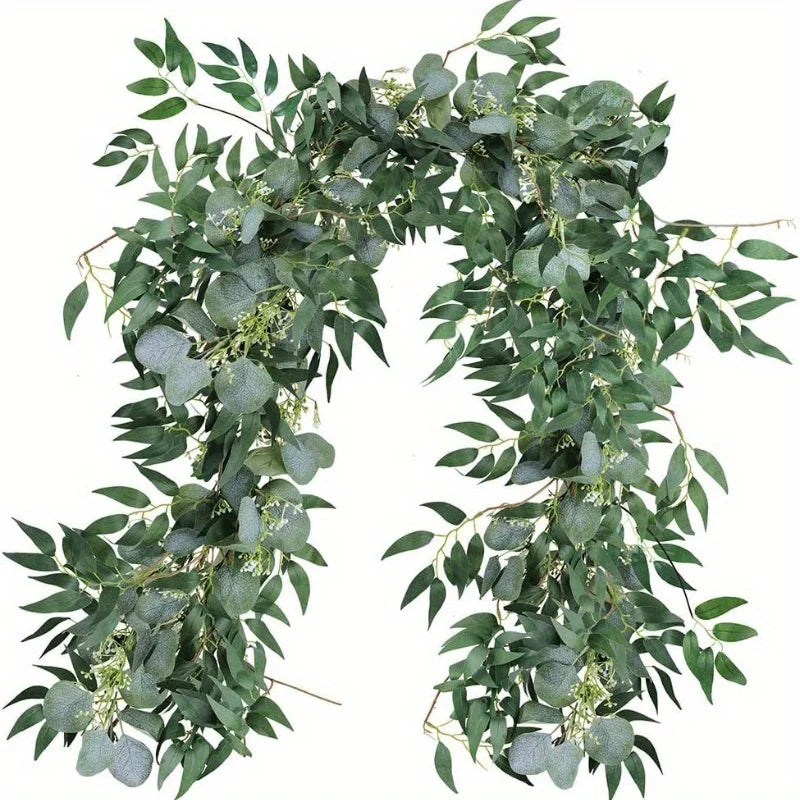 Guirlande d'Eucalyptus Artificiel Vert