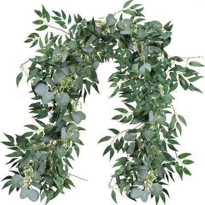 Guirlande d'Eucalyptus Artificiel Vert