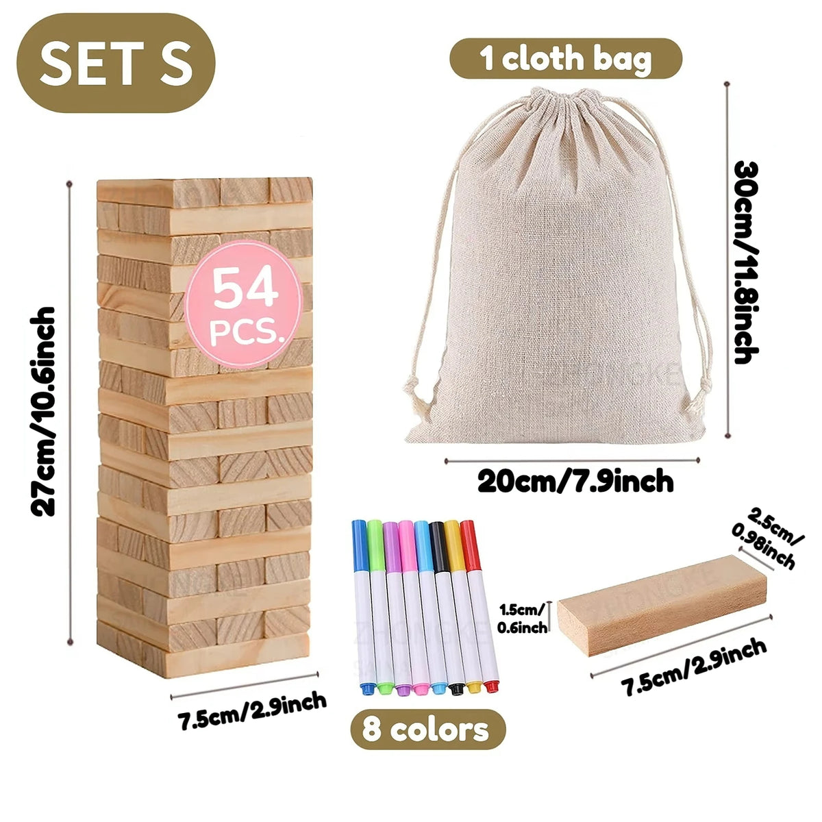 Livre d'or mariage original blocs bois — vue 8