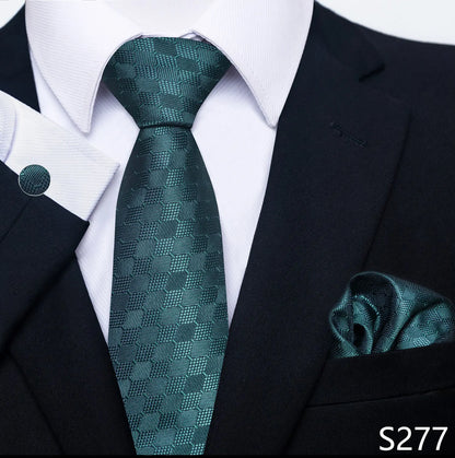Coffret cravate mariage homme et pochette