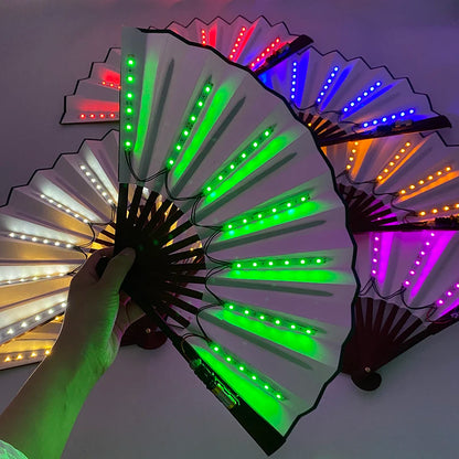 Éventail mariage lumineux LED — vue 3