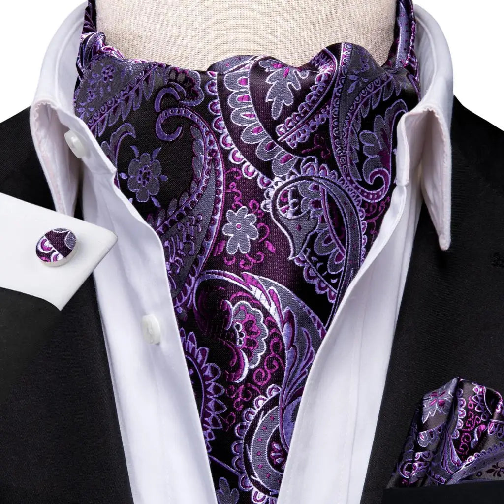 Cravate Lavallière Mariage Trio Assorti — vue 16