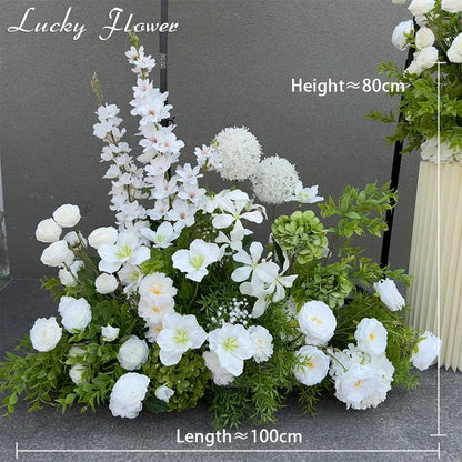 Fleurs Artificielles Mariage Arche et Allée — vue 18
