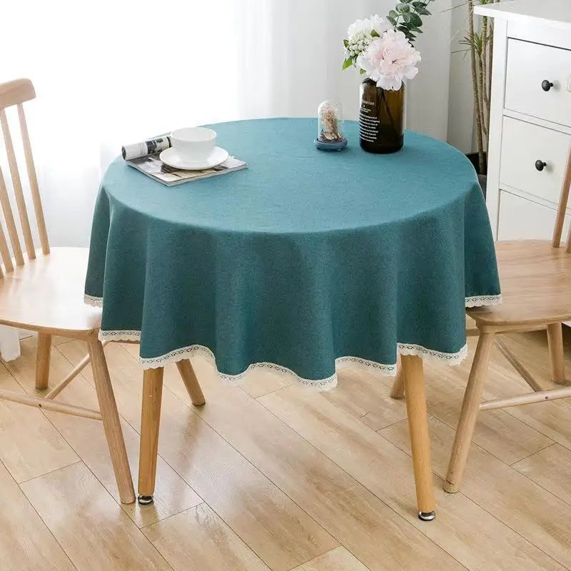 Nappe Ronde Dentelle Mariage