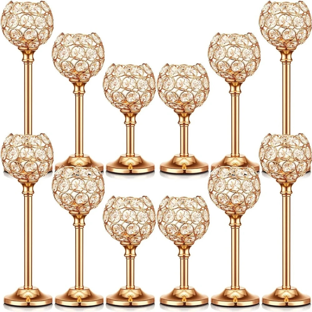 Bougeoir Cristal Trois Coupelles Mariage