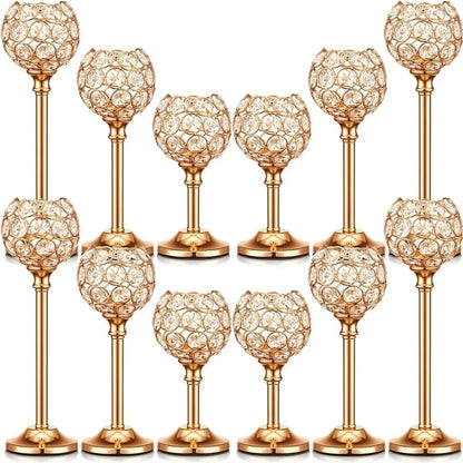 Bougeoir Cristal Trois Coupelles Mariage