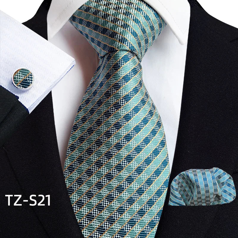 Cravate Mariage Homme et Pochette Assortie