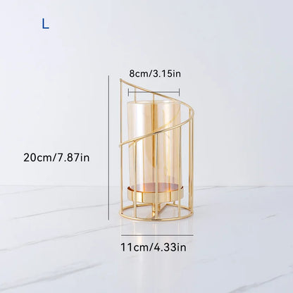 Bougeoir Mariage Doré Maxi Chauffe-Plat — vue 7