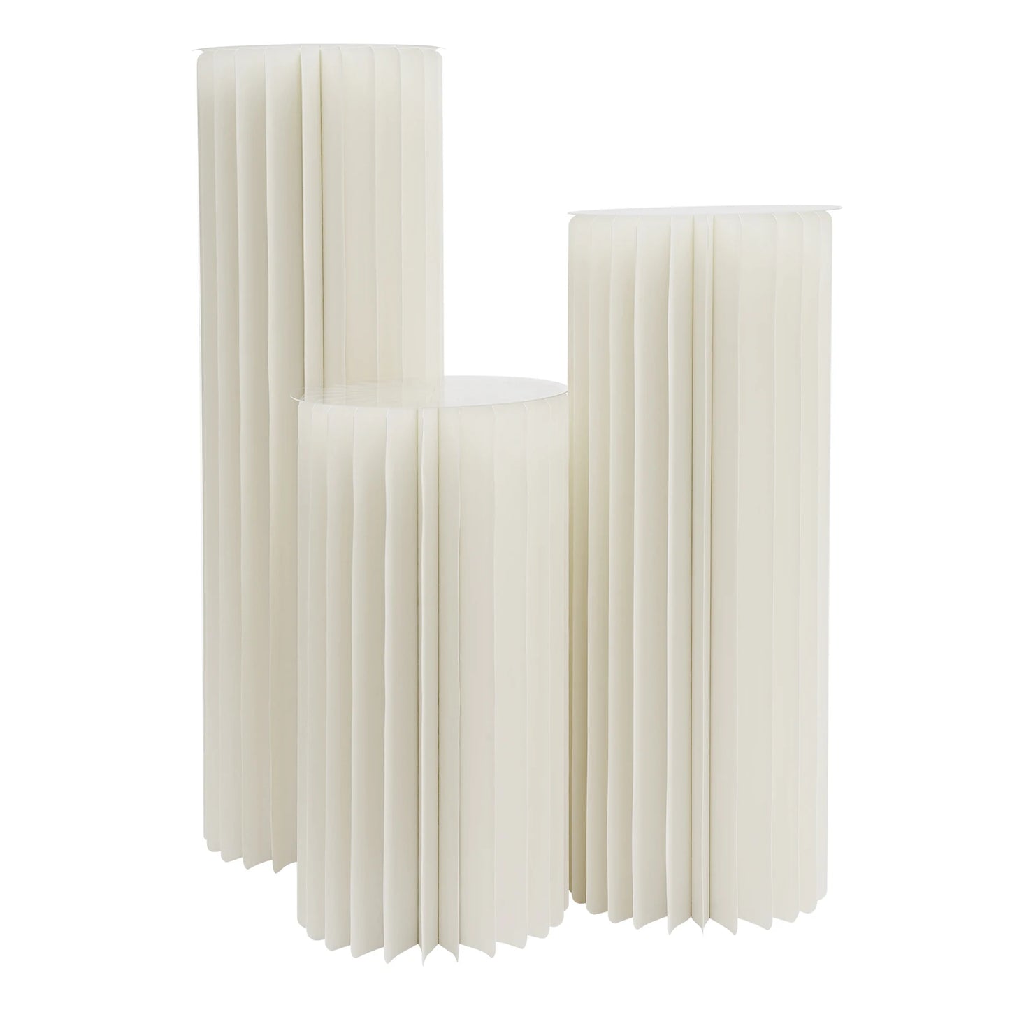 Centre de Table Mariage 3 Colonnes Pliables