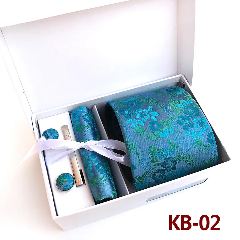 Coffret Cadeau Cravate Mariage Fleurie — vue 18