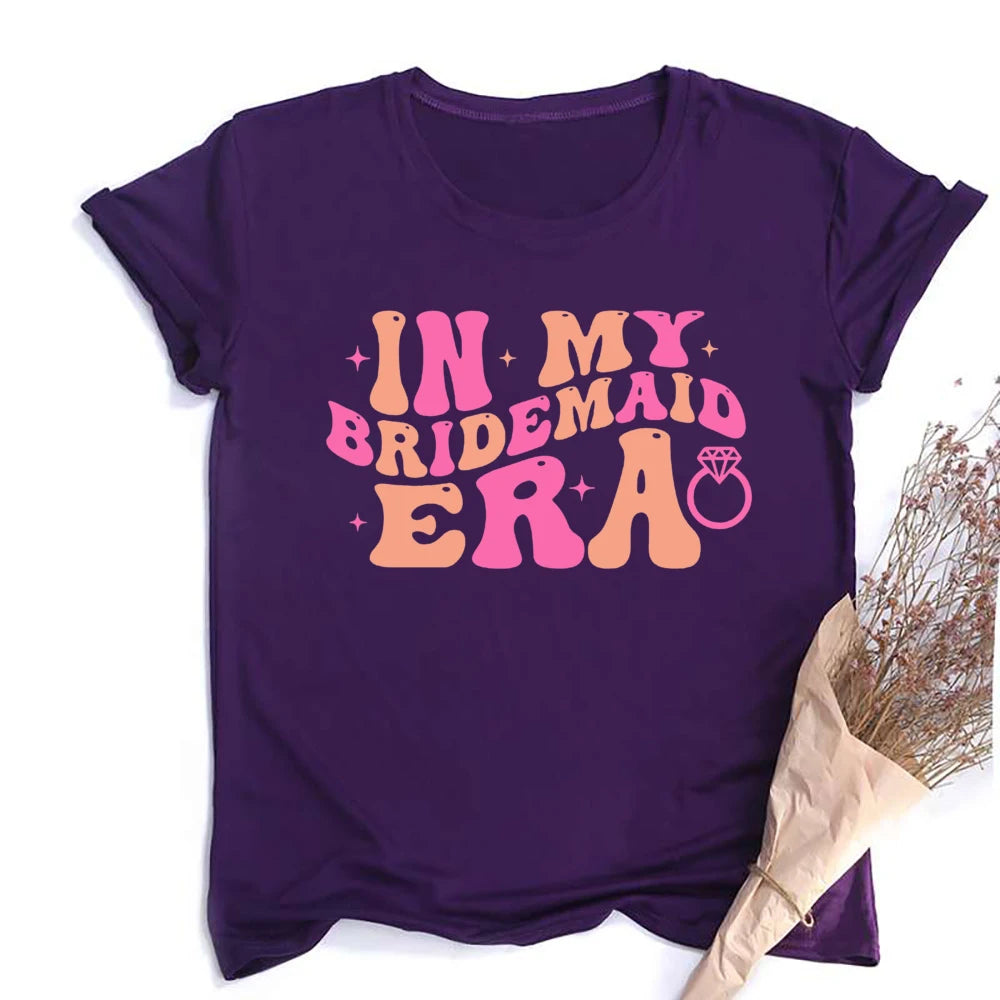 T-shirt EVJF Rétro Bride Era