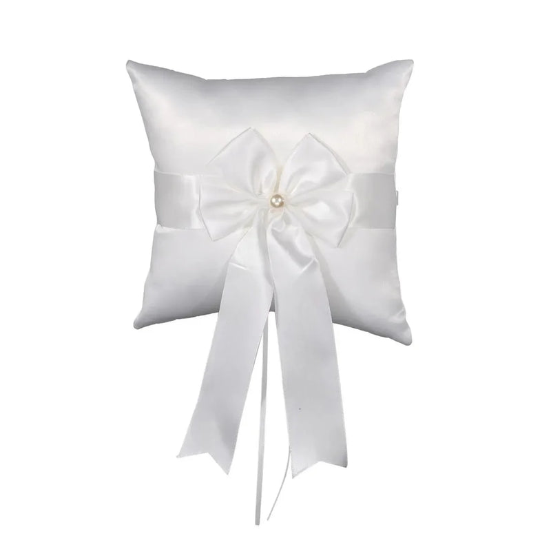 Coussin alliance ivoire et panier perlé — vue 5