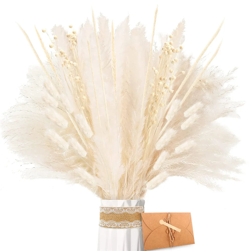 Grand Bouquet de Pampa Séchée Mariage — vue 7