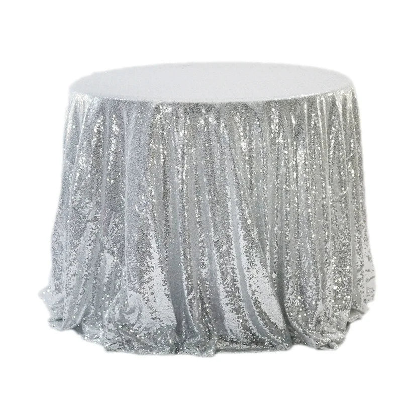 Nappe Ronde à Sequins Mariage — vue 8