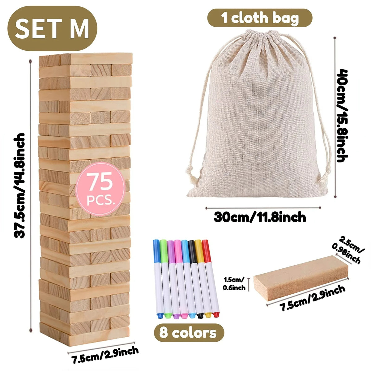 Livre d'or mariage original blocs bois — vue 9