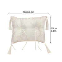 Coussin alliance perles et ruban — vue 7