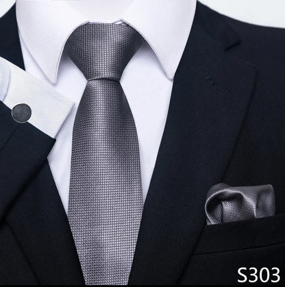 Coffret cravate mariage homme et pochette