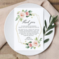 Papeterie Mariage Personnalisée Menus et Marque-Places
