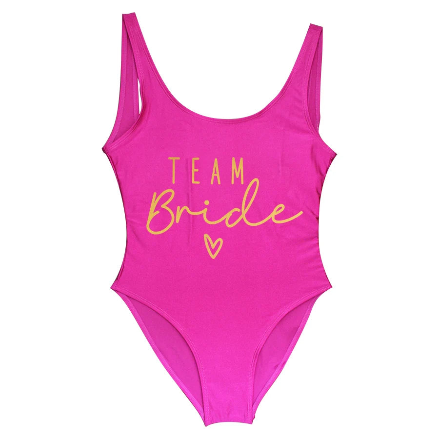 Maillot de bain EVJF Team Bride