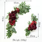 Décor Floral Panneau Mariage Roses Artificielles