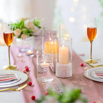 Vases Cylindres en Verre Mariage — vue 6