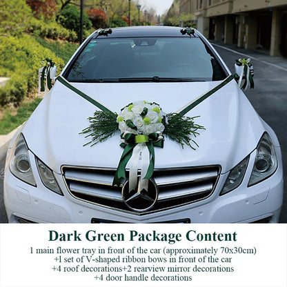 Kit Décoration Voiture Mariage Complet — vue 7