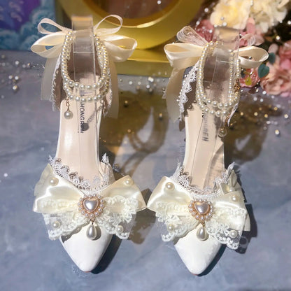 Escarpins Blancs de Mariée