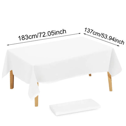 Nappe Jetable Mariage Rectangulaire 137 x 183 cm