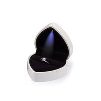 Écrin bague cœur lumineux LED — vue 10