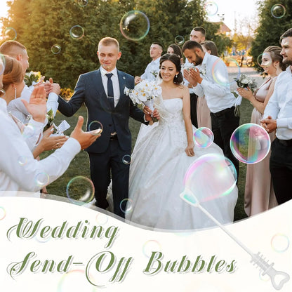 Bulles de savon mariage personnalisées