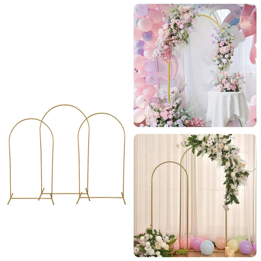 Arche Mariage Dorée Support Fond Photo
