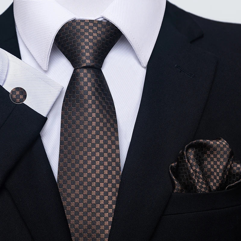 Coffret cravate mariage homme et pochette