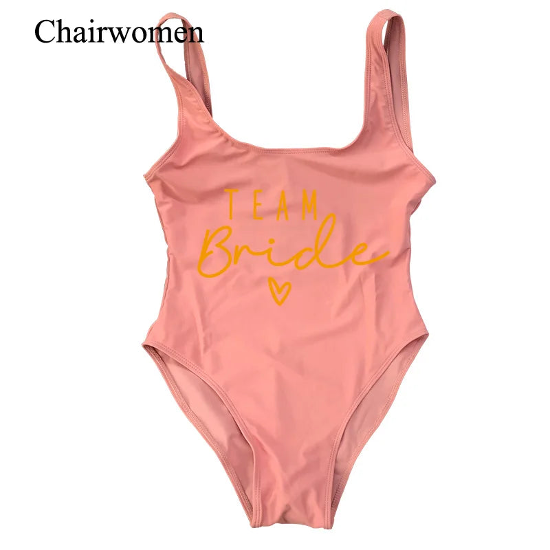 Maillot de bain EVJF Team Bride