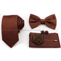Coffret Nœud Papillon et Cravate Mariage — Coloris N° 47