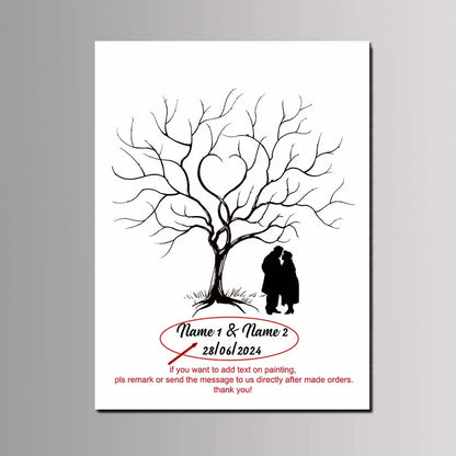 Arbre à Empreintes Original Mariage