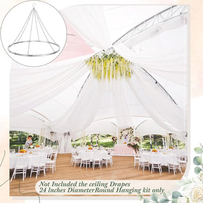 Kit tenture plafond mariage cerceau