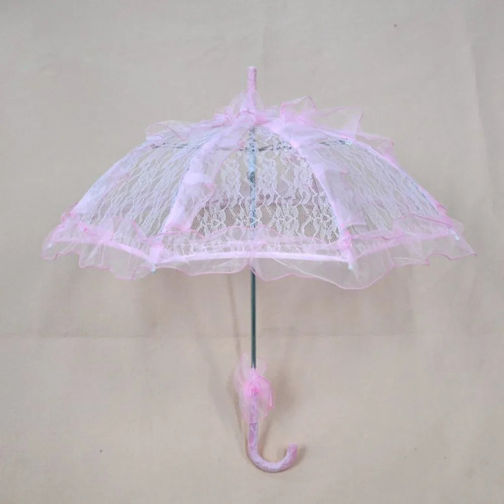 Ombrelle Mariage Dentelle à Volants
