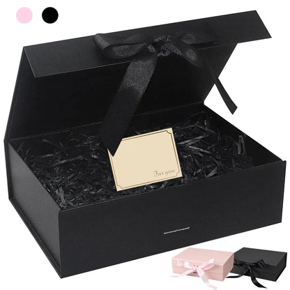 Coffret Cadeau Mariage Magnétique avec Ruban